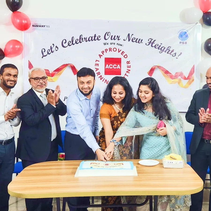 Celebrating ACCA Gold status